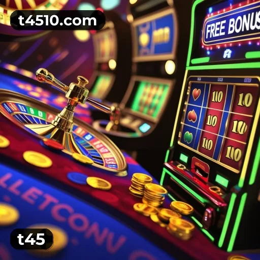 Bônus e promoções t45