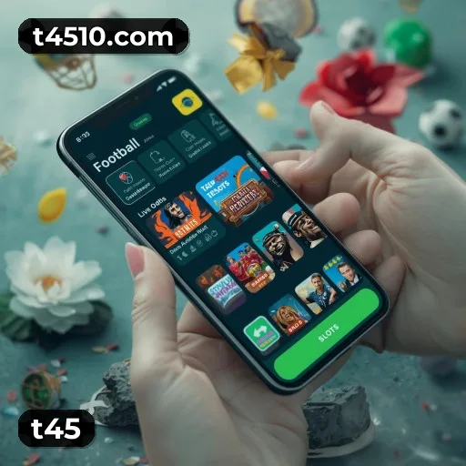 Catálogo t45 com mais de 3.100 jogos — Pragmatic Play, Evolution, NetEnt e fornecedores certificados