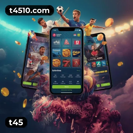 Principais provedores de slots da t45 - NetEnt, Pragmatic Play, Play'n GO
